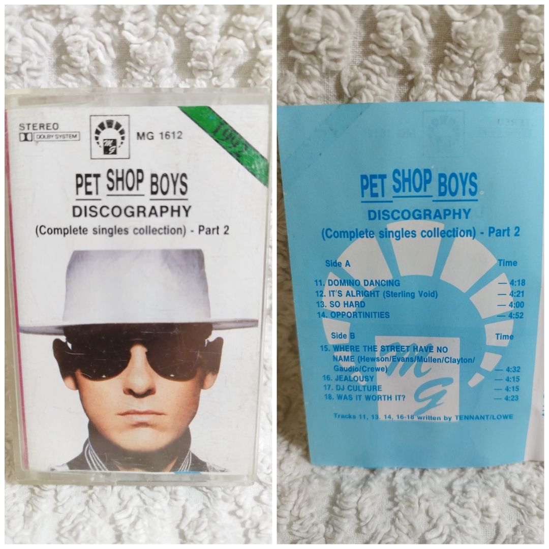 Kaseta magnetofonowa "Pet Shop Boys" / 3 Albumy