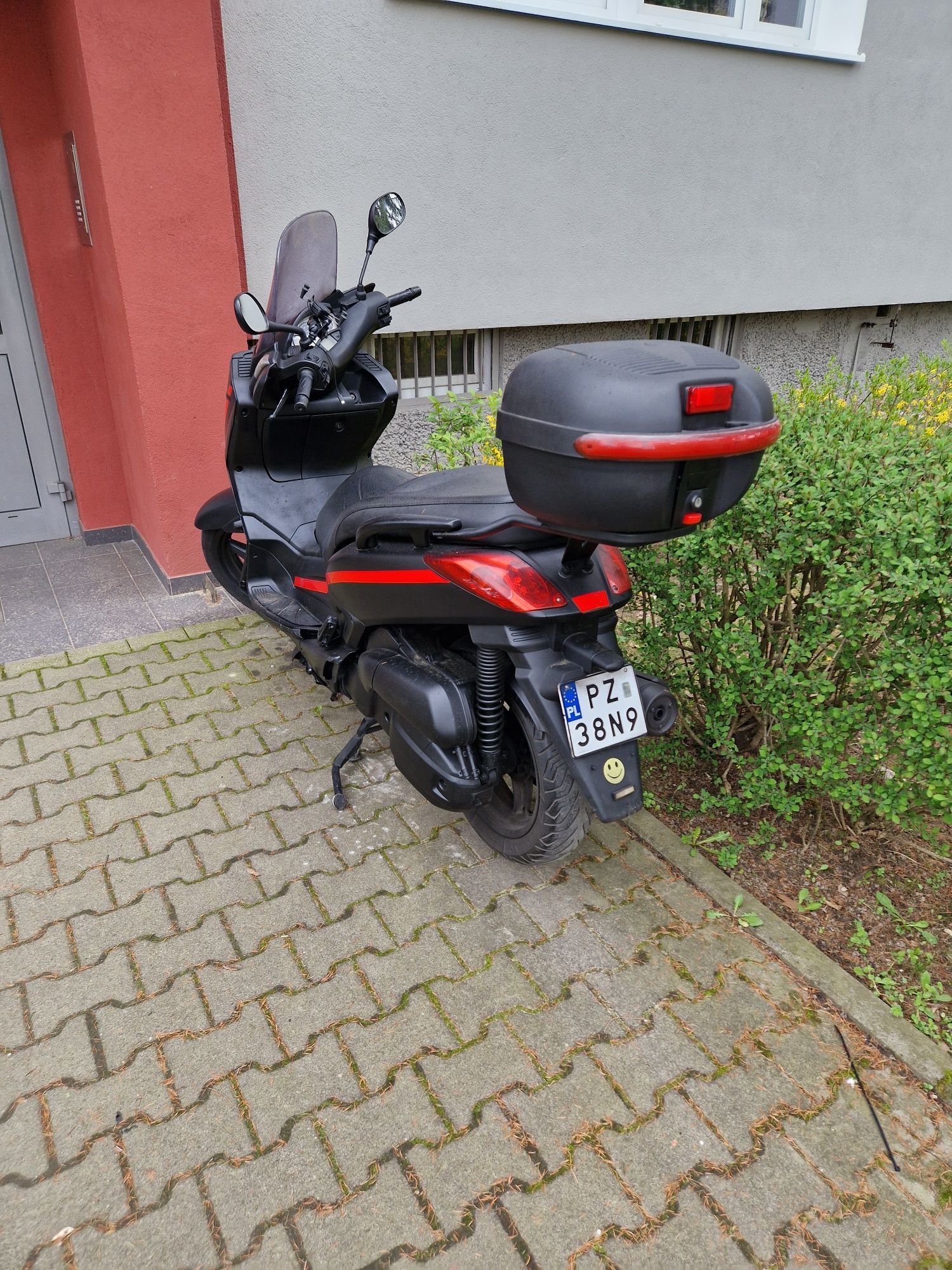 Yamaha xmax 125. Silnik i napęd 2009