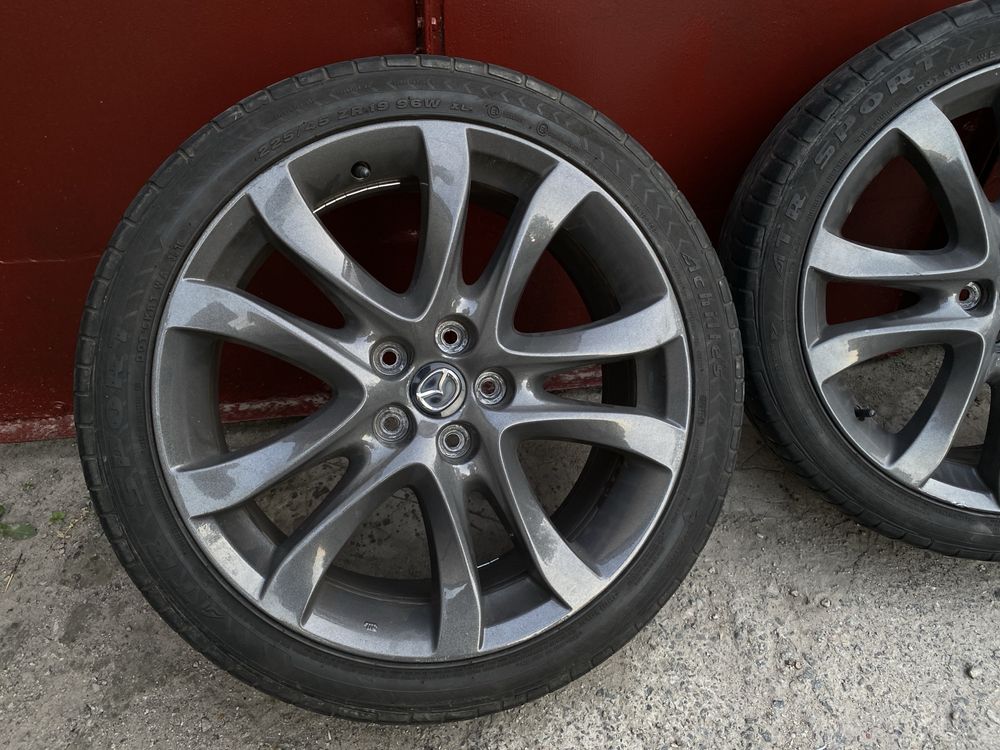 r19 mazda 6 gj cx5 3 цо67.1 + 225 45 дві пари резини в подарок