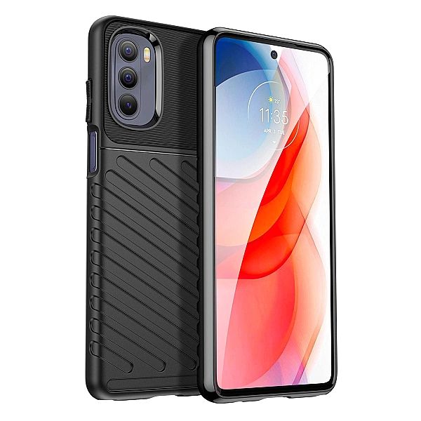 Thunder Case elastyczne pancerne etui pokrowiec Motorola Moto G Stylus