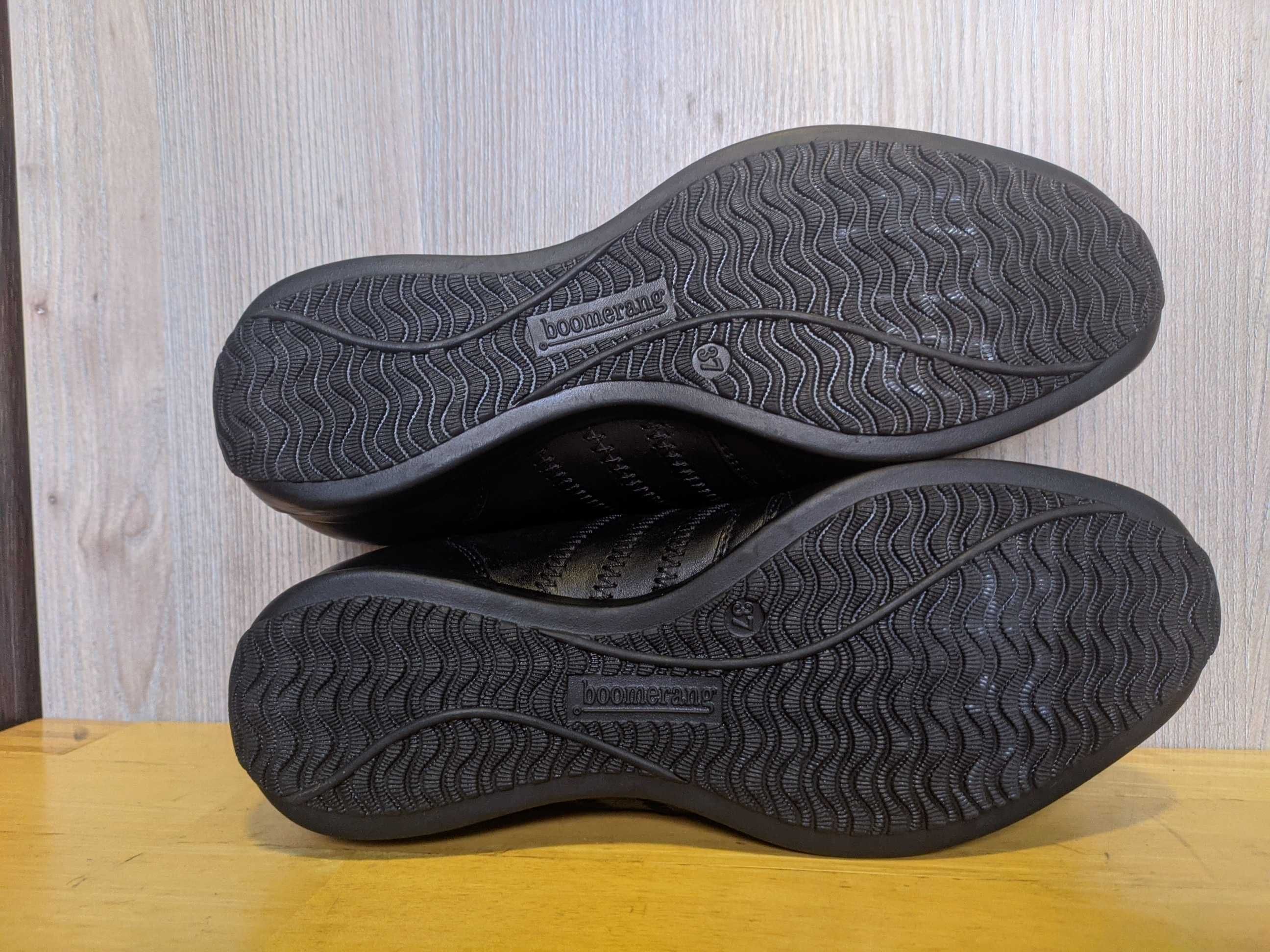Boomerang - кожаные кроссовки туфли