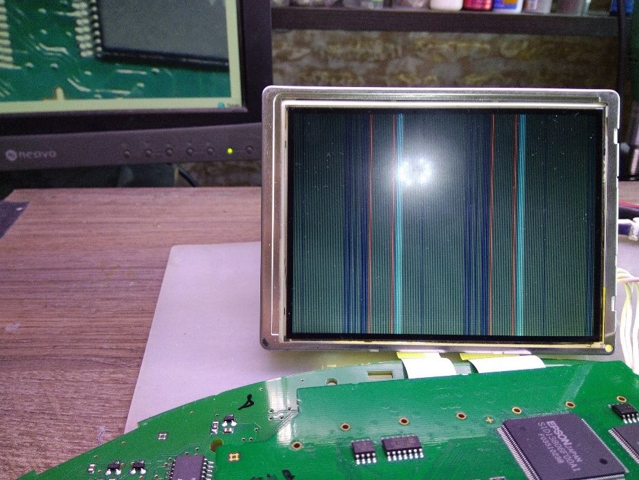 Ремонт щиток панель приборов Ивеко Iveco Stralis не работает дисплей