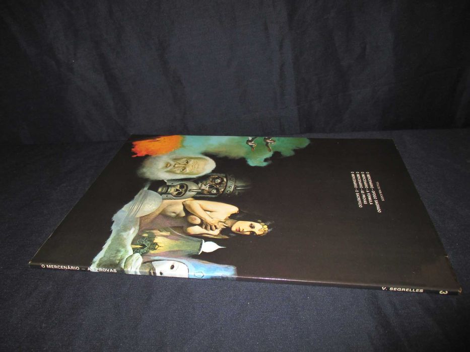 Livro BD As Provas O Mercenário Meribérica 1ª edição