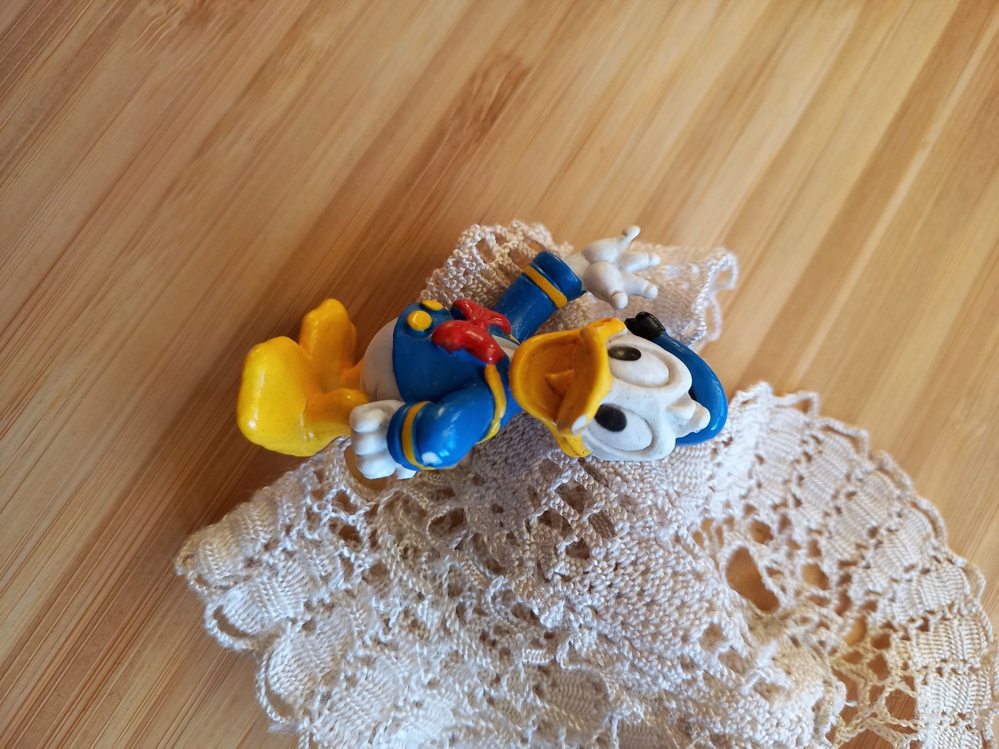 Kaczor Donald bootleg stara figurka pcv prl