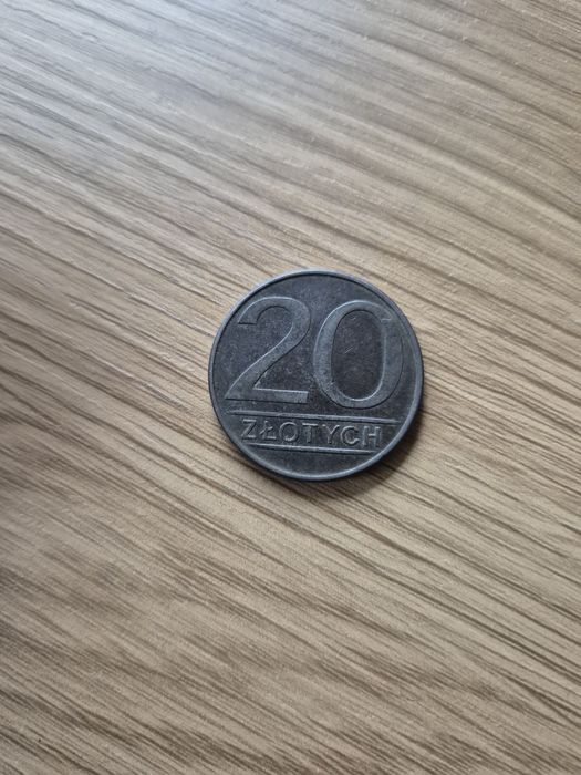 Moneta 20zl 1986r
