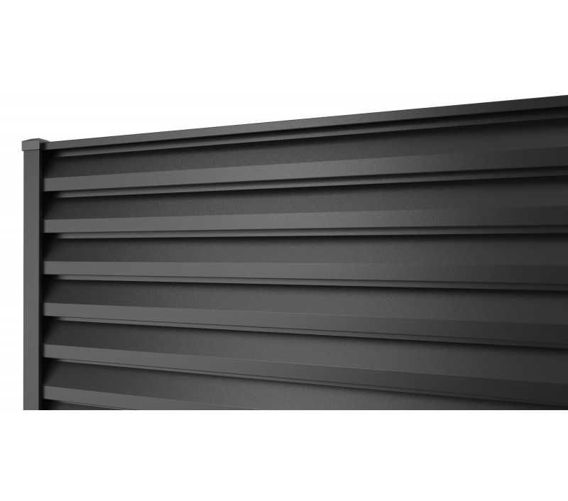 VALOR Zestaw ogrodzeniowy Żaluzja 112 x 200 cm MAT antracyt RAL 7016