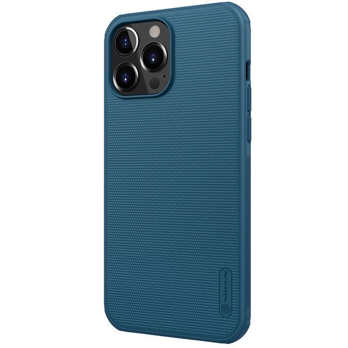 Nillkin wzmocnione etui pokrowiec iPhone 13 Pro Max niebieski