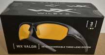 Okulary taktyczne Wiley X Valor 2.5 Set 3in1- Matte Black