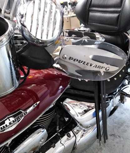 Deflektory dłoni handbary chopper cruiser Honda Suzuki Kawasaki Yamaha