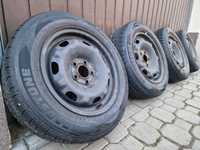 Felgi z oponami 185/60R14 Skoda Fabia VW Polo 4 IV 5 5x100 Seat Ibiza