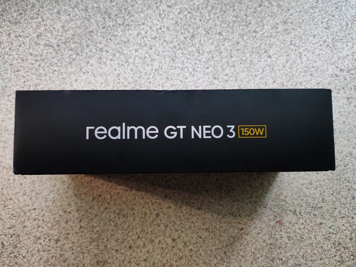 realme GT Neo 3 5G 12/256GB 150W OIS Asphalt Black EU. Гарантія