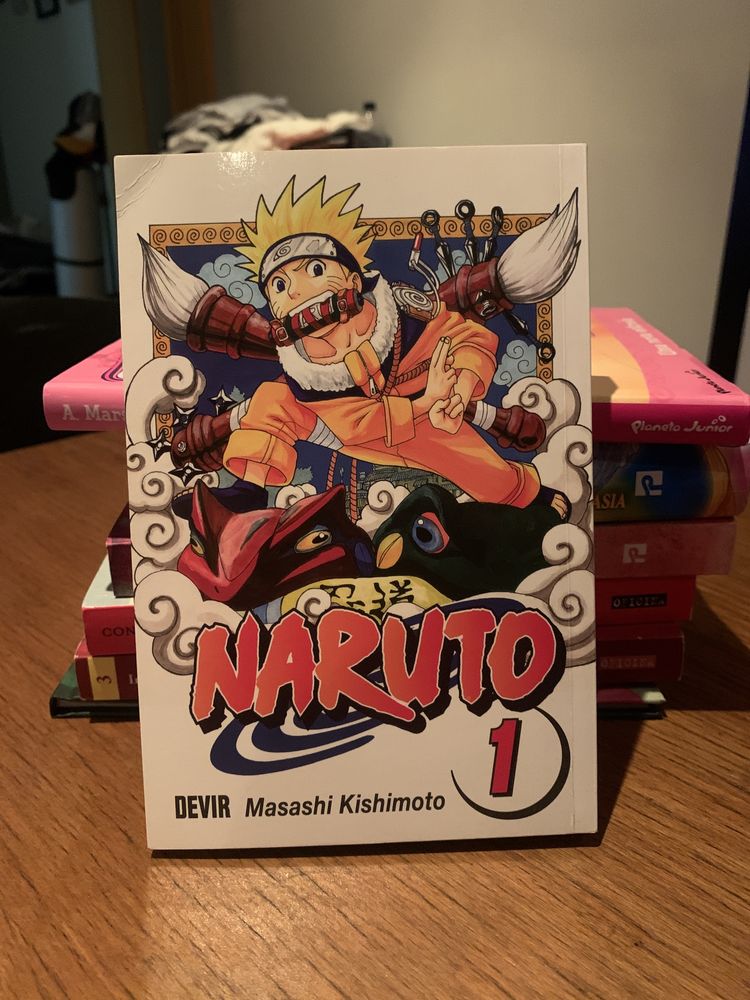 Livro Naruto 1 de Masashi Kishimoto