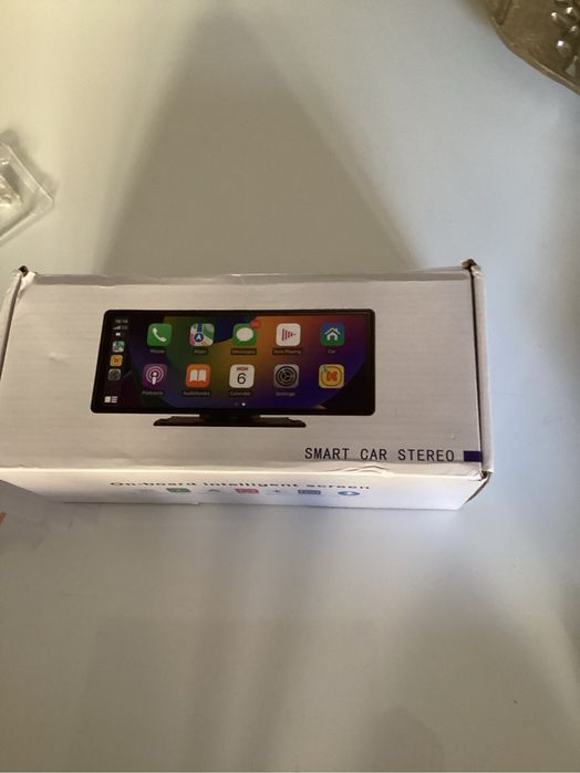 Carplay (monitor para carro) com dupla câmara