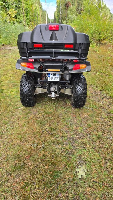 Quad 4x4 homologacja. Nowe opony - wyciagarka - kufer - alufelgi.