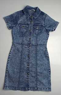 Sukienka jeans bawełna GEORGE 135-140