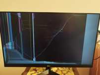 Monitor LG fhd avariado