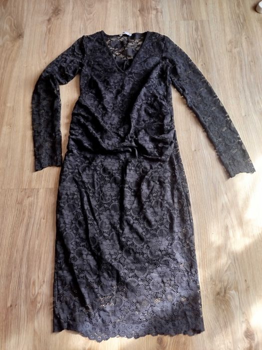 Sukienka ciążowa Blue Belle maternity koronkowa