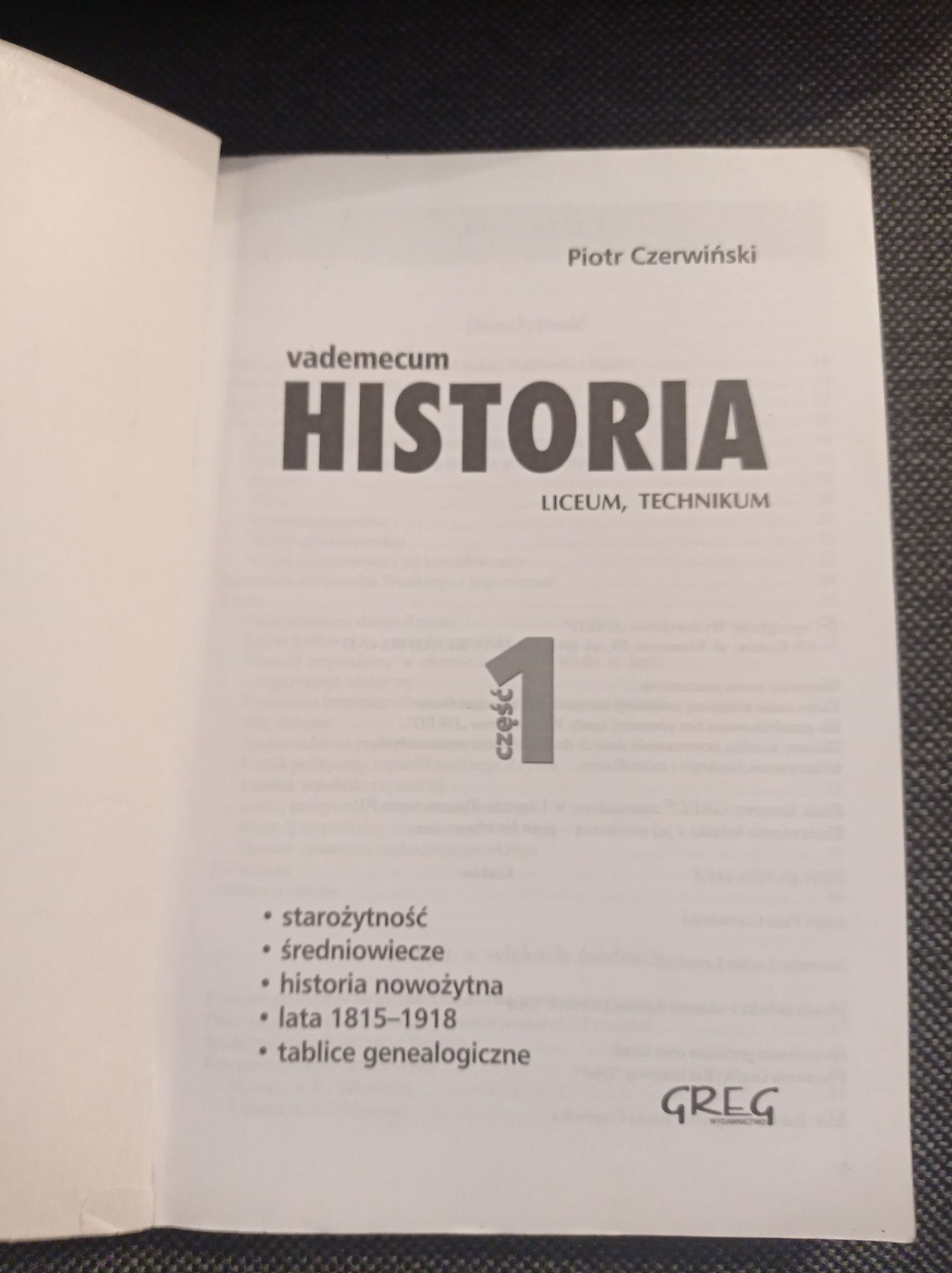 Vademecum Historia 1