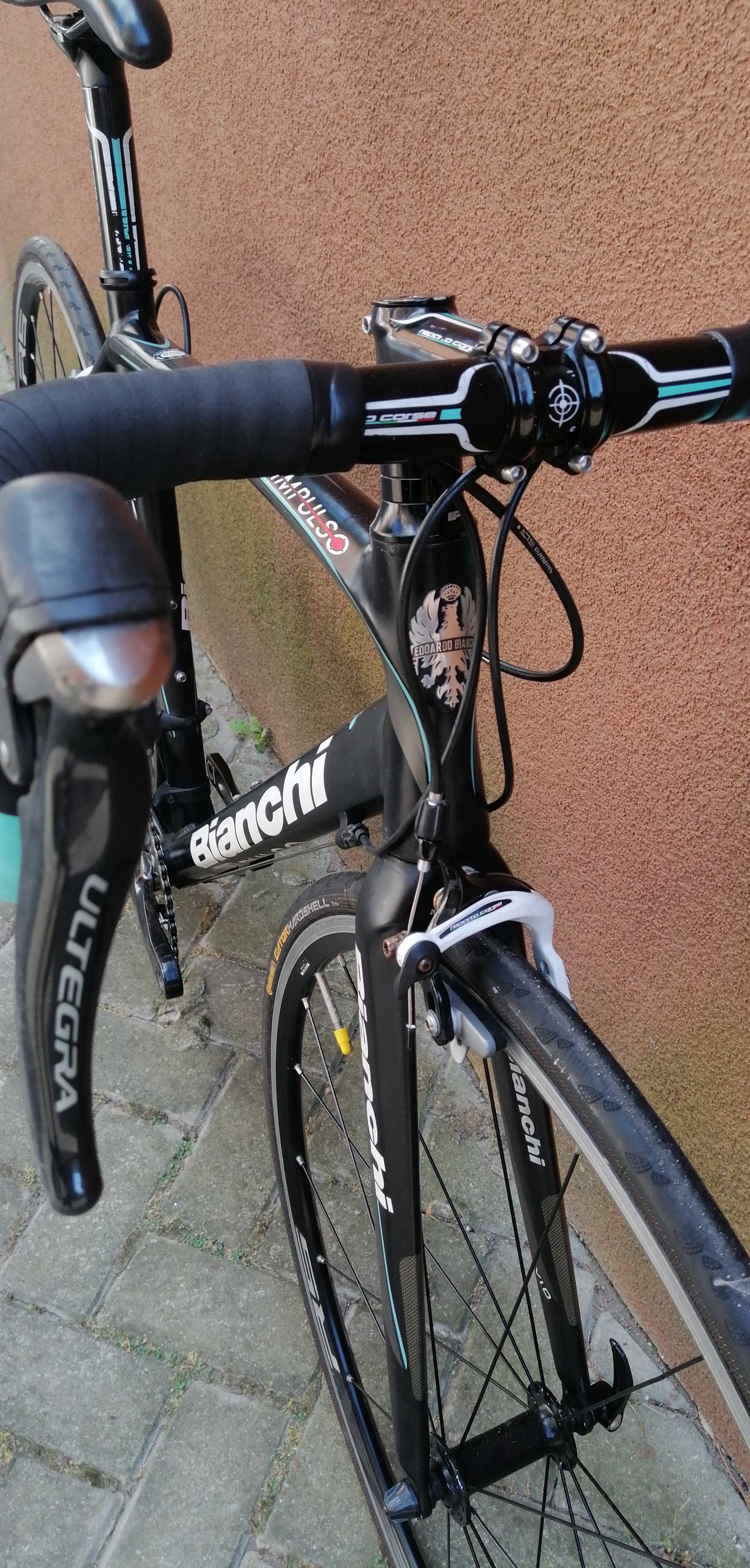 Bianchi szosa mała rama,impulso, shimano ultegra