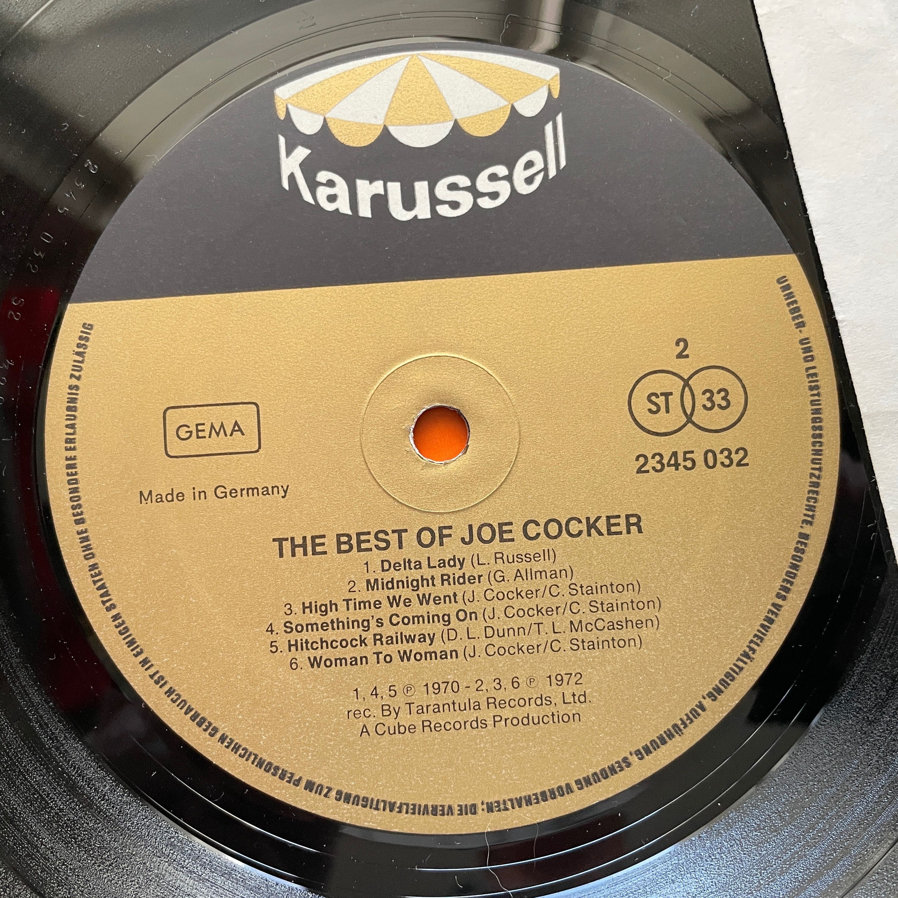 Joe Cocker – The Best Of Joe Cocker [stan: EX] a1