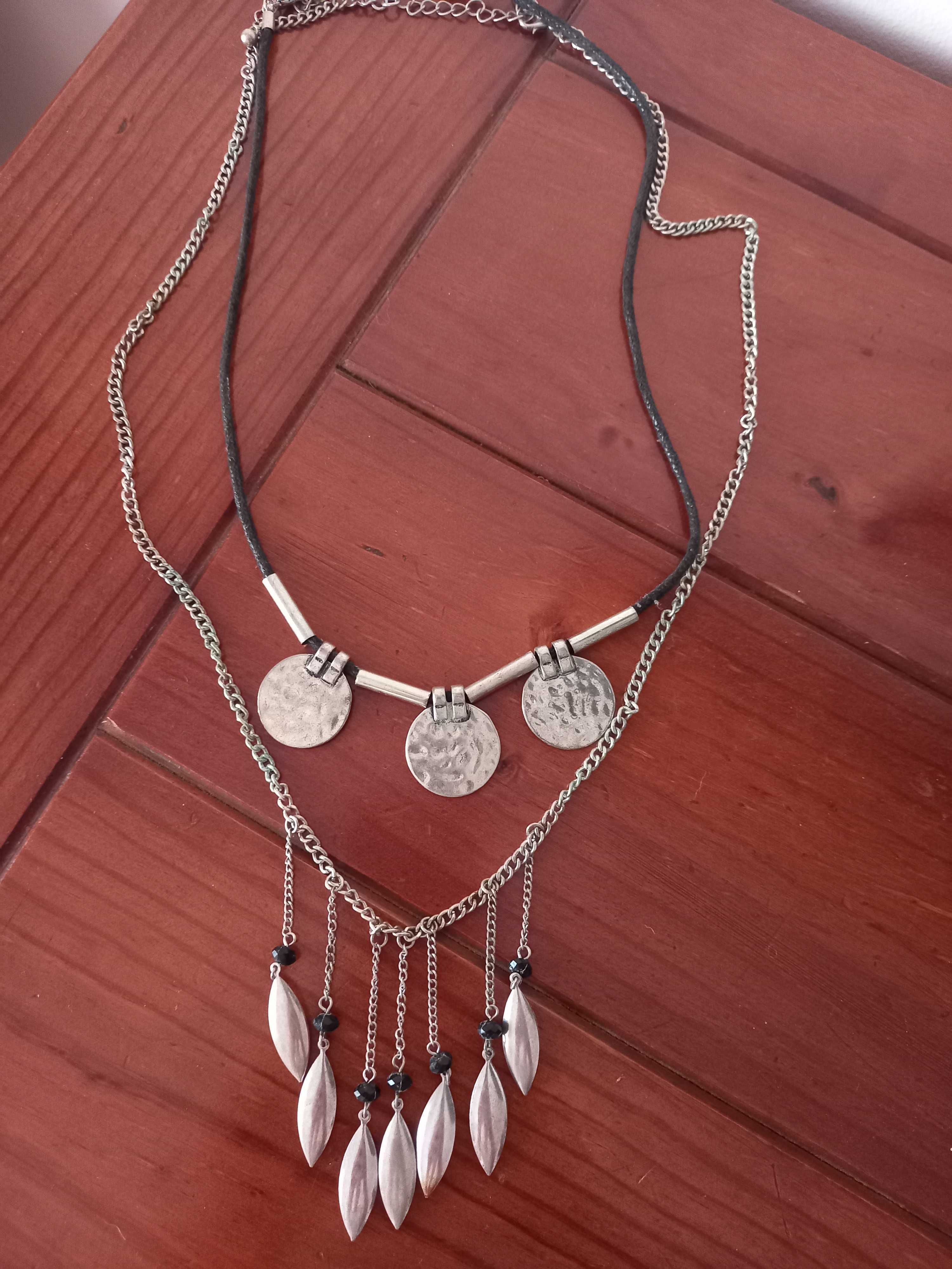 Conjunto de 2 colares estilo inca