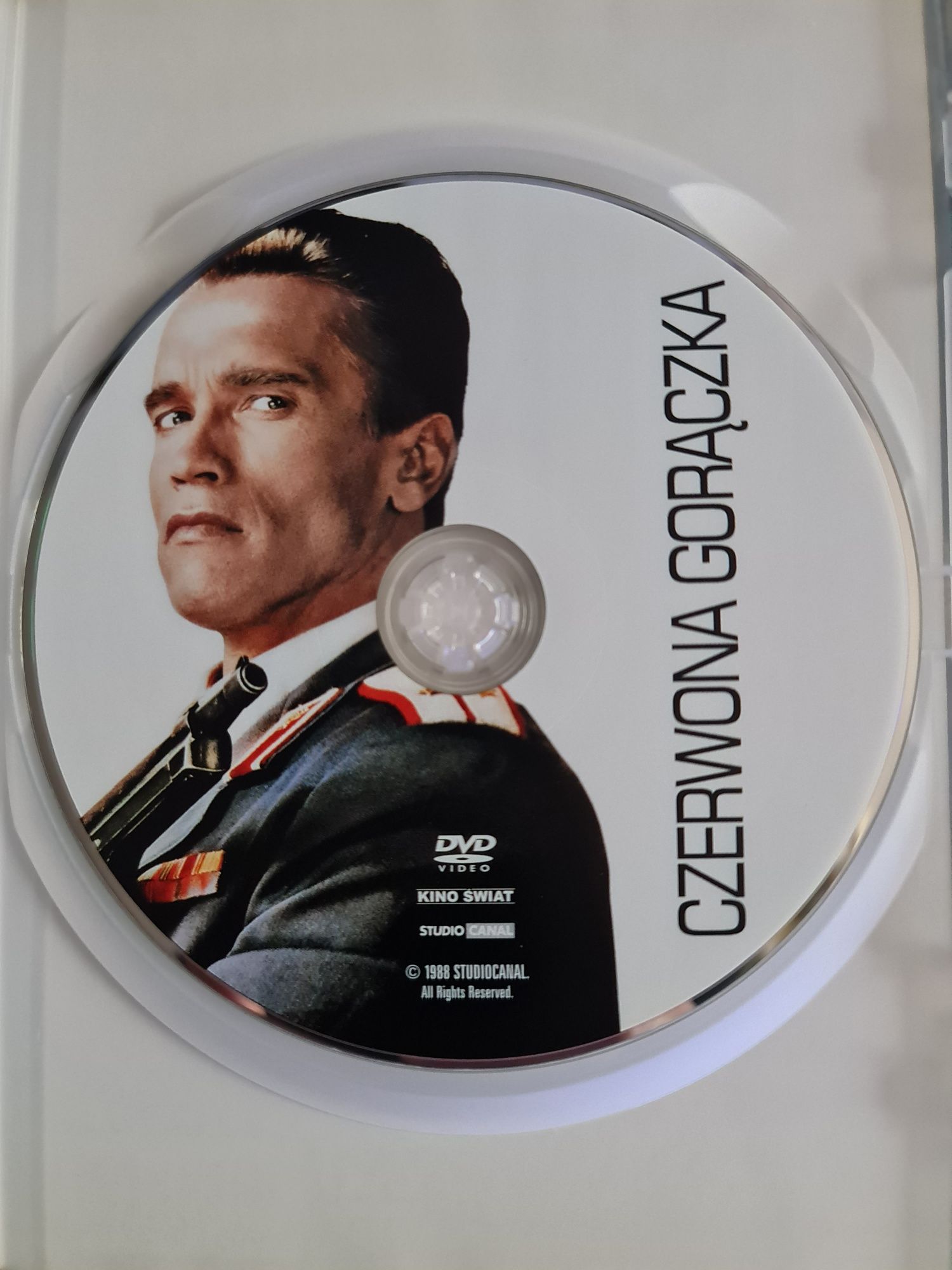 Czerwona Gorączka Schwarzenegger DVD