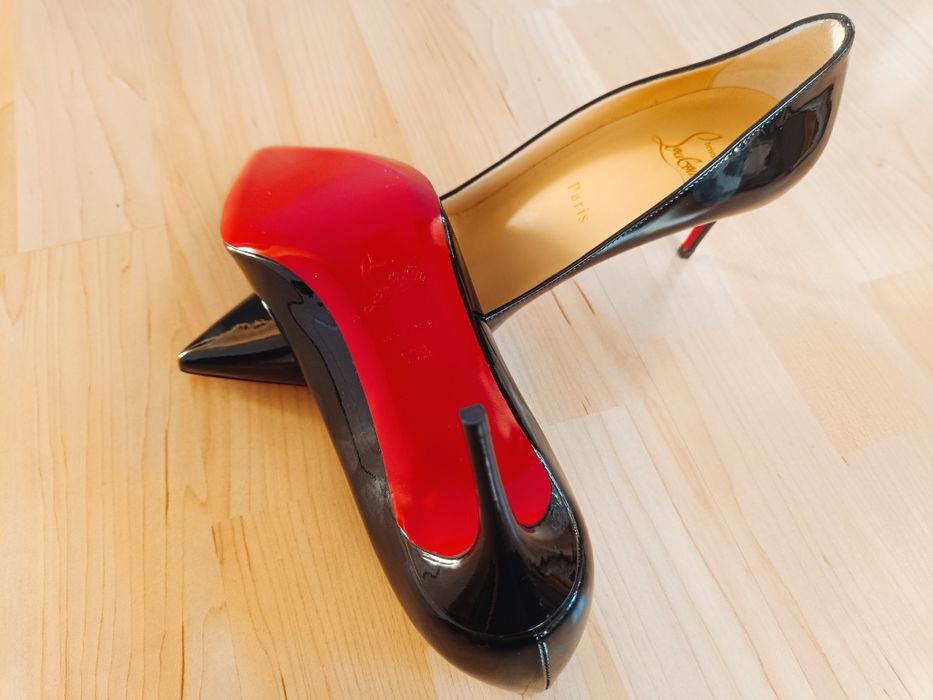 Christian Louboutin Czarne szpilki Kate 7cm