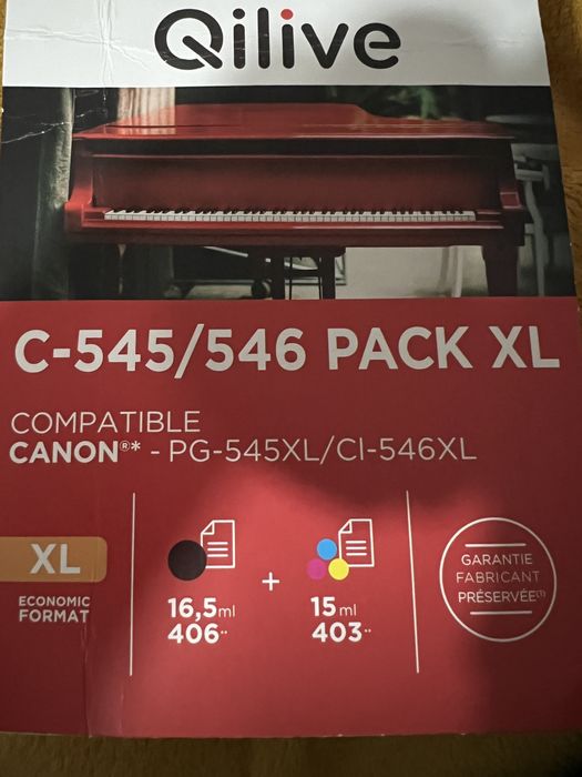 Tinteiro canon 545/546