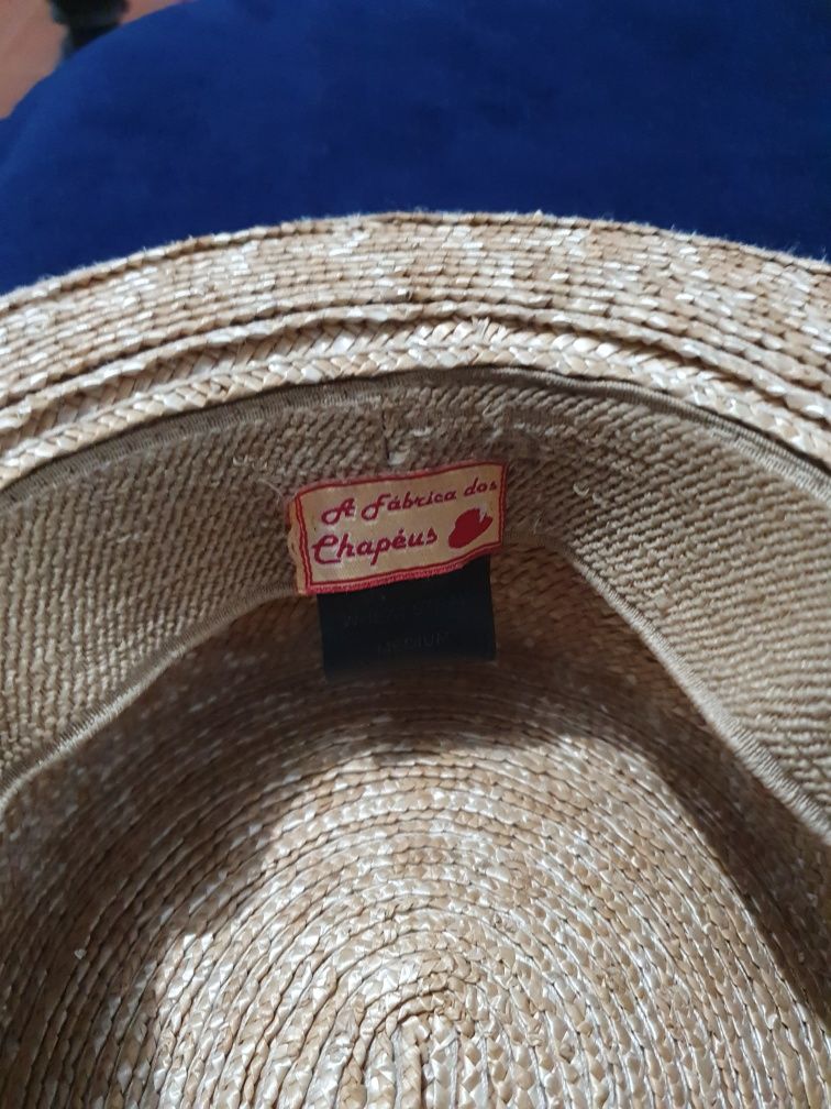 Chapéu masculino ( Boater Hat )