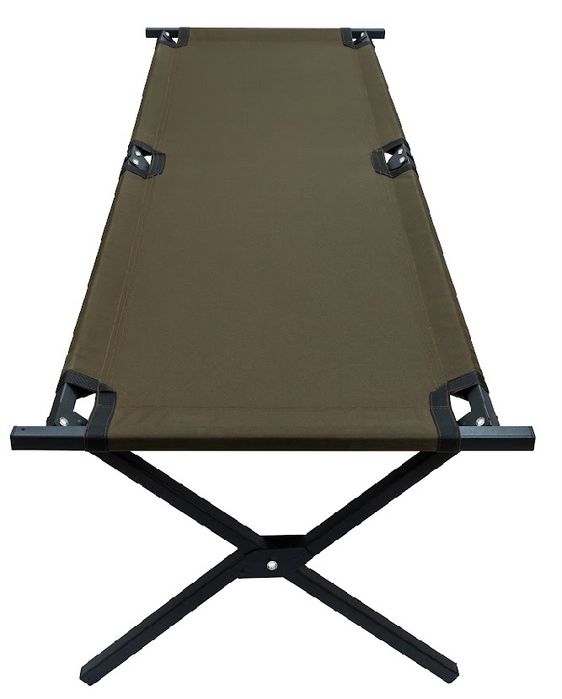 Розкладачка посилена військова, польове ліжко. Раскладушка усиленная