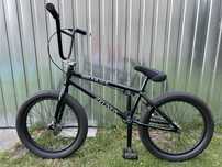 Rower BMX wyczynowy Brookside jak WTP czarny połysk 20 cali na prezent