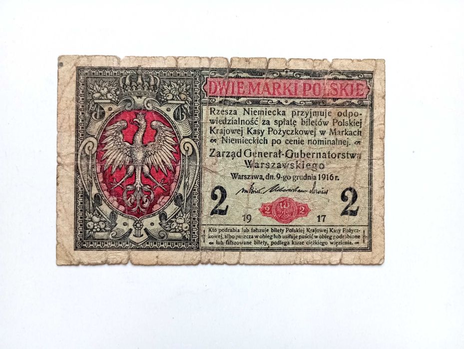 2 Marki Polskie   1916   - B -