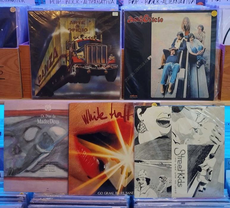 Vinil - Jorge Palma Xutos & Pontapés GNR Gift Dead Combo Ban Madredeus