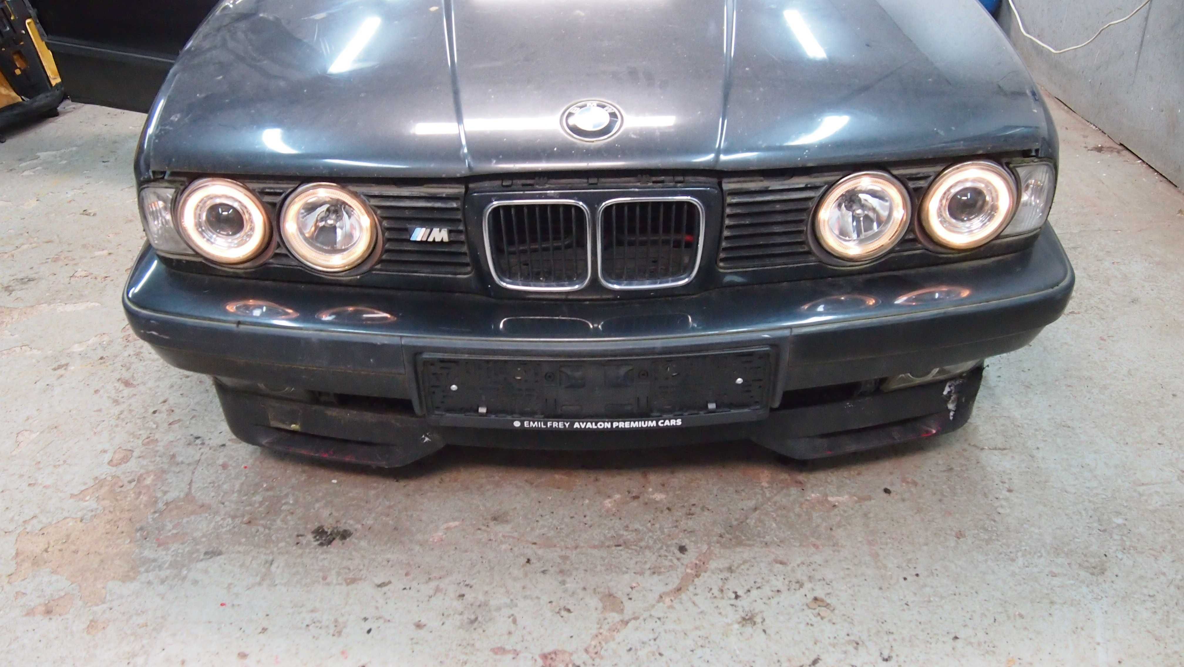 BMW E34 Lampy przód Kierunkowskazy ringi soczewka Tuning