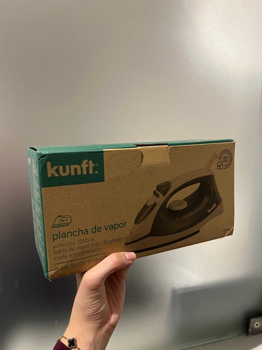 Ferro a Vapor como novo KUNFT KSI450 Jato 70 g/min Base Teflon