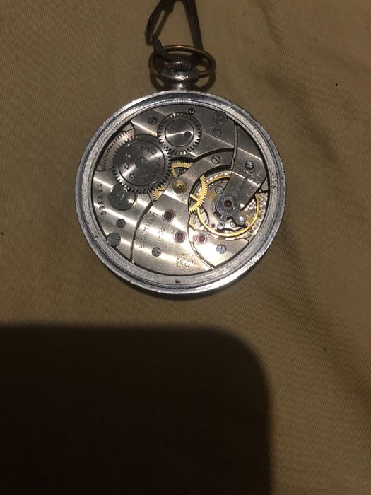 Карманные часы Молния 1952г.