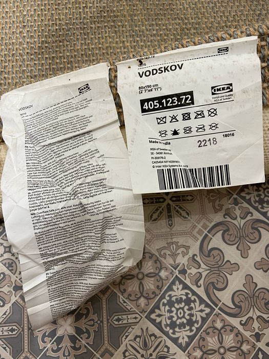 Dywan VODSKOV Ikea