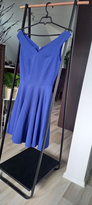 Sukienka szafirowa 36