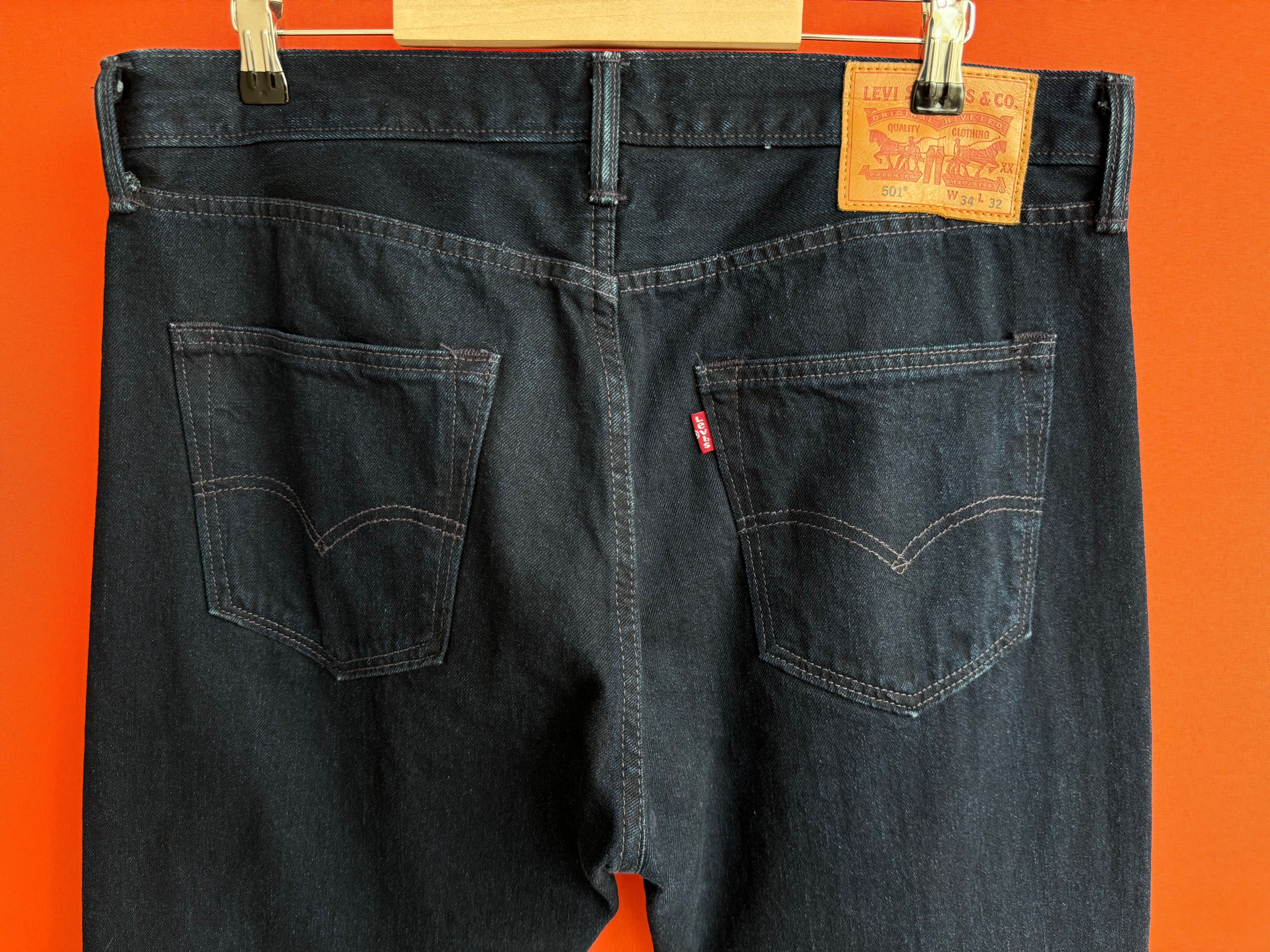 ??? Levis Levi’s 501 оригинал мужские классические джинсы размер 34