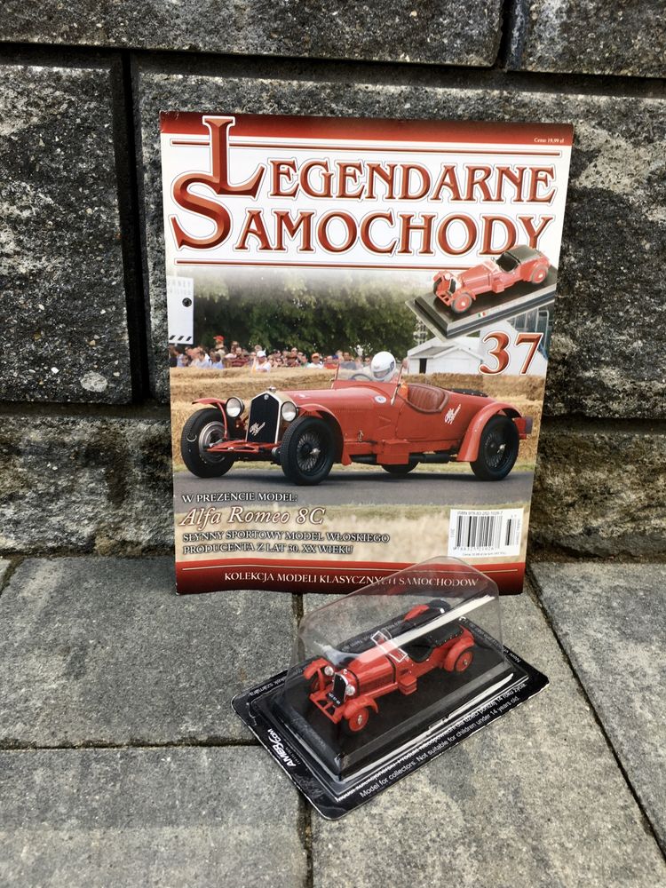 Czasopismo- ALFA ROMEO 8C- Legendarne samochody