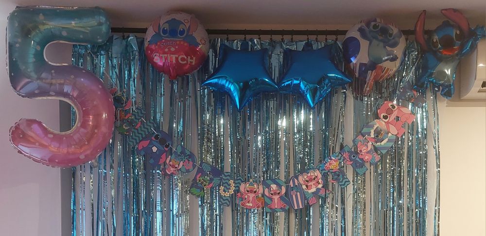 Dekoracje na urodziny dla fanki stitch 5 lat