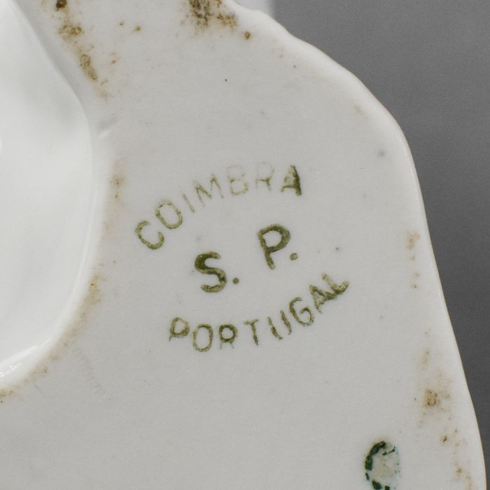 Paliteiro em porcelana em forma de gato SP Coimbra