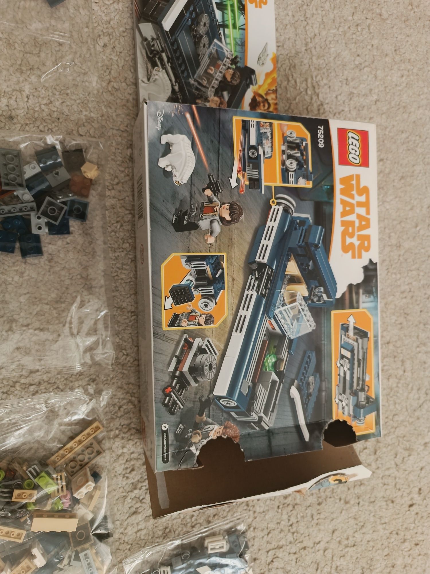 Lego Star Wars 75209 - brak ludzików