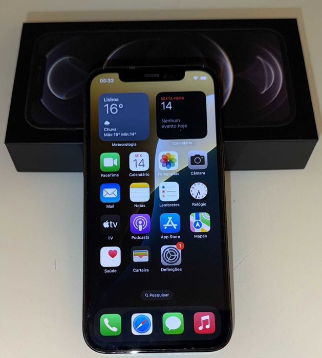 Iphone 12 Pro 256GB Grafite