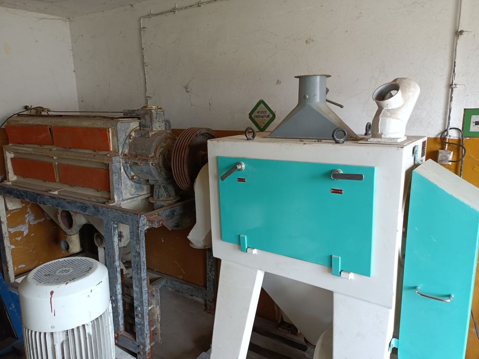 Obluskiwacz pionowy Ekonos Łuskarka Młyn do kaszy  Odkamieniacz