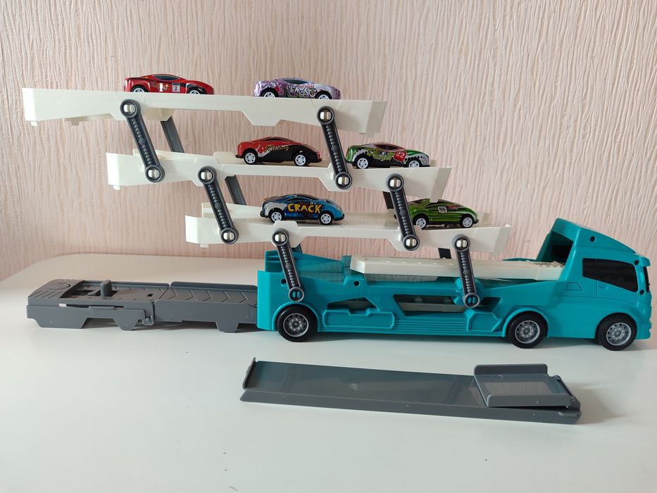 Вантажний трак/набір з 6 автомобілів/розвиваючий набір/трак з машинкам