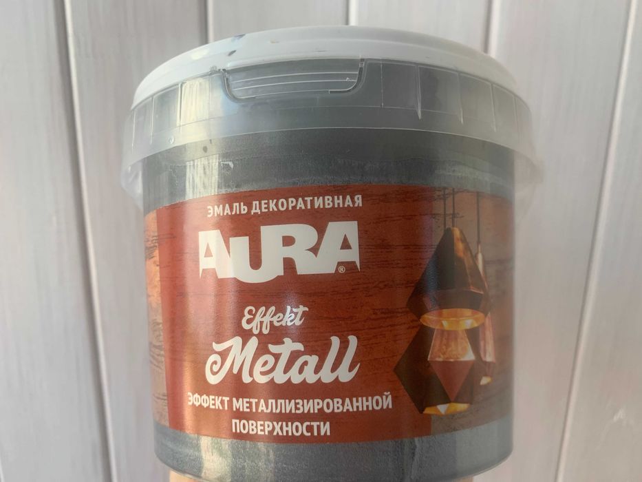 Декоративная краска Aura  ефект METALL 0.8 л