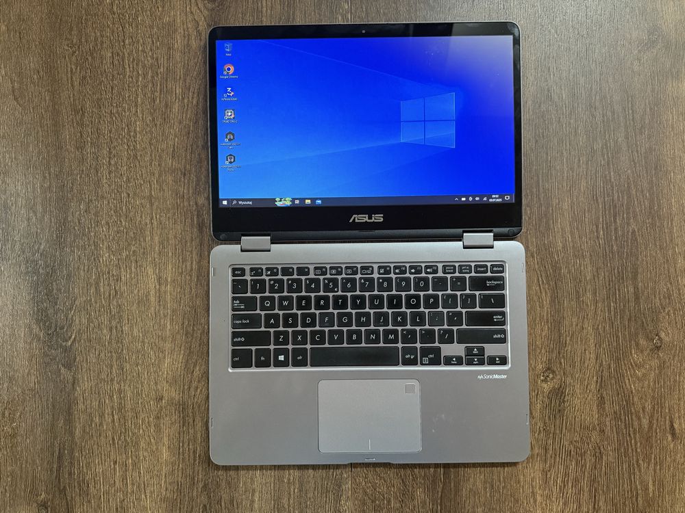 Asus VivoBook Flip 14 ,2w1 ,dotykowy ekran, funkcja tabletu.