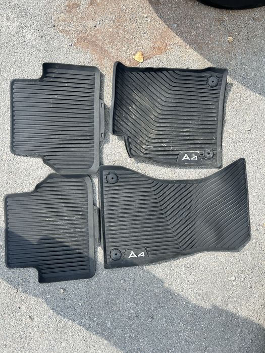 Oryginalne dywaniki gumowe Audi A4 B9