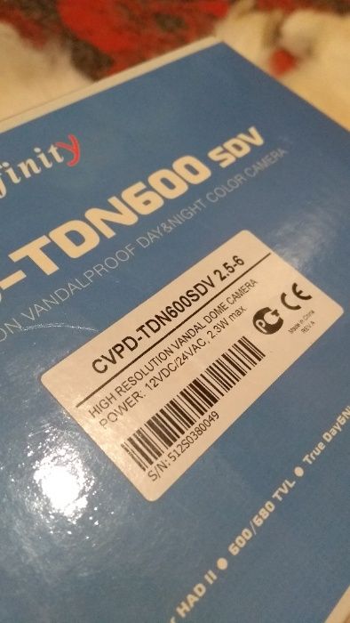 видеокамера infinity cvpd-tdn600sdv